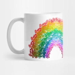 Rainbow of Leaves Mug